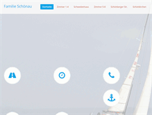 Tablet Screenshot of pension-margarethenhoeh.de